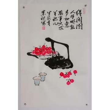 国画家胡业秋字画之家