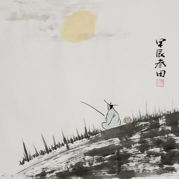 国画家鲁叁田字画之家