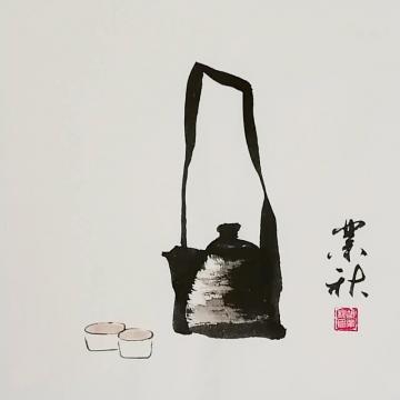 国画家胡业秋字画之家