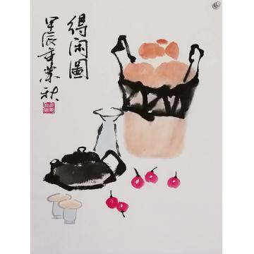 国画家胡业秋字画之家