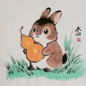 国画家鲁叁田字画之家