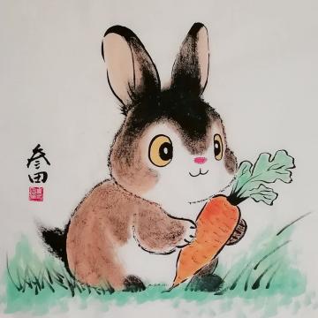 国画家鲁叁田字画之家