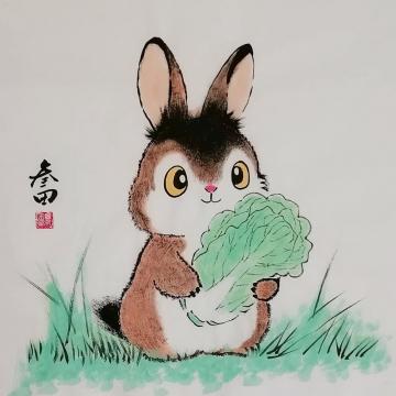 国画家鲁叁田字画之家