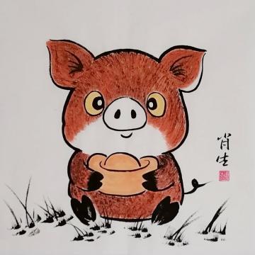 国画家周肖生字画之家