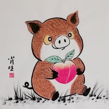 国画家周肖生字画之家