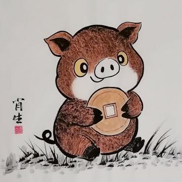国画家周肖生字画之家