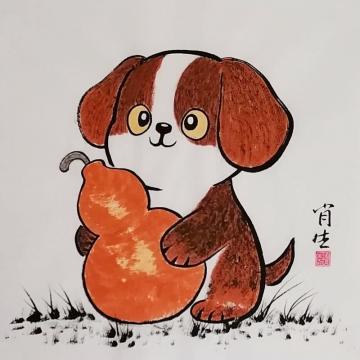 国画家周肖生字画之家