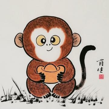 国画家周肖生字画之家