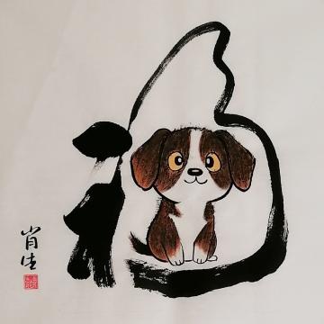 国画家周肖生字画之家