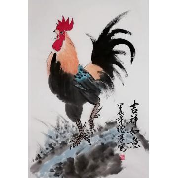伍德基国画花鸟吉祥如意字画之家