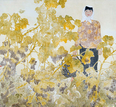 画家梁文博作品赏析