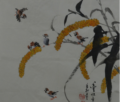 王春雨国画山水画欣赏 立体生动的松泉飞瀑美景